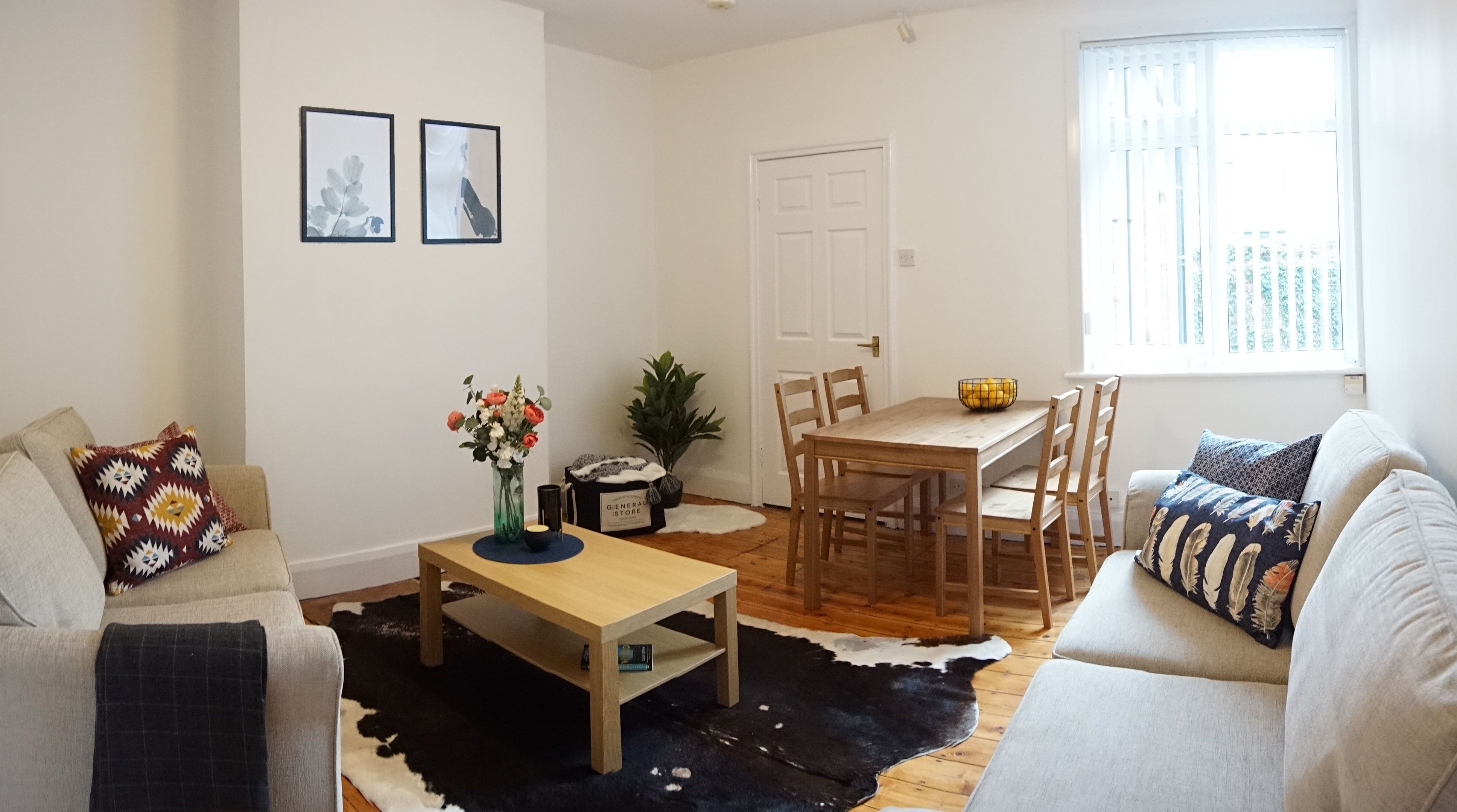 Flat Rokeby Terrace in Newcastle upon Tyne