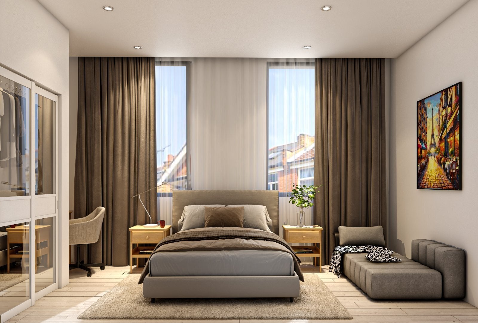 Flat Clapham High Street in Greater London