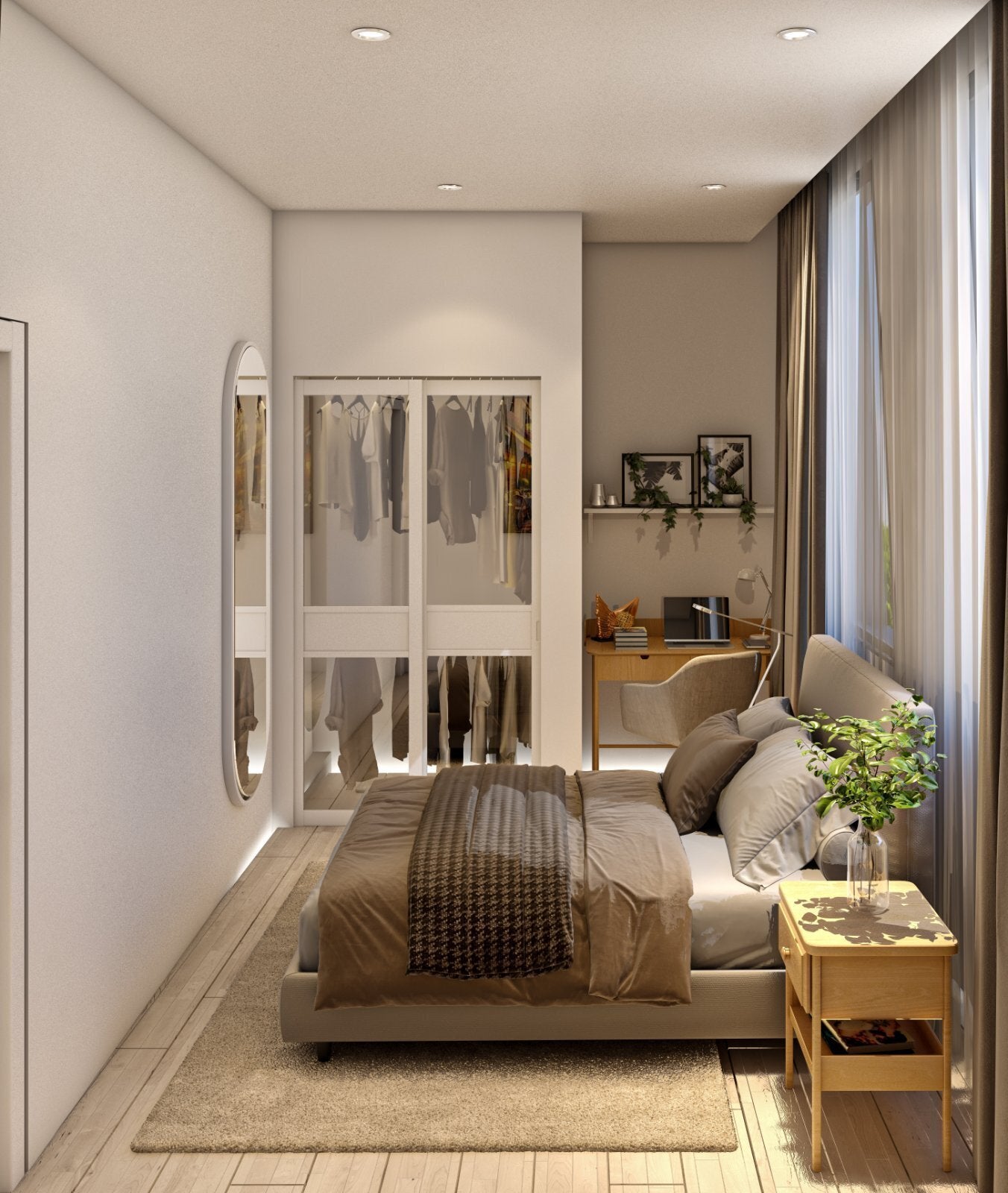 Flat Clapham High Street in Greater London