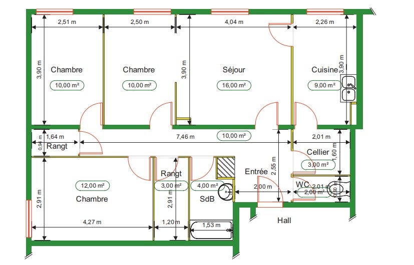Flat Rue des Glycines in Is-sur-Tille