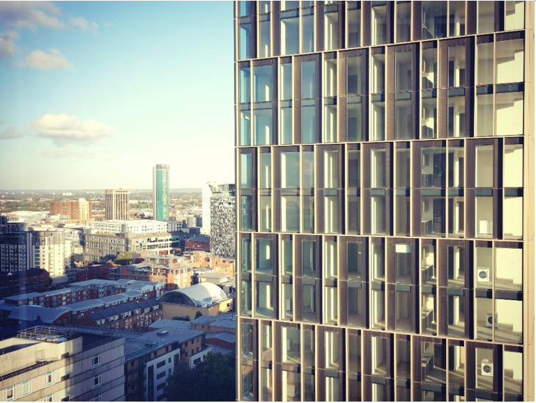Flat Temple Row in Birmingham
