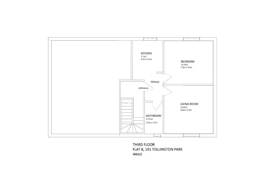 Flat Tollington Park in Greater London