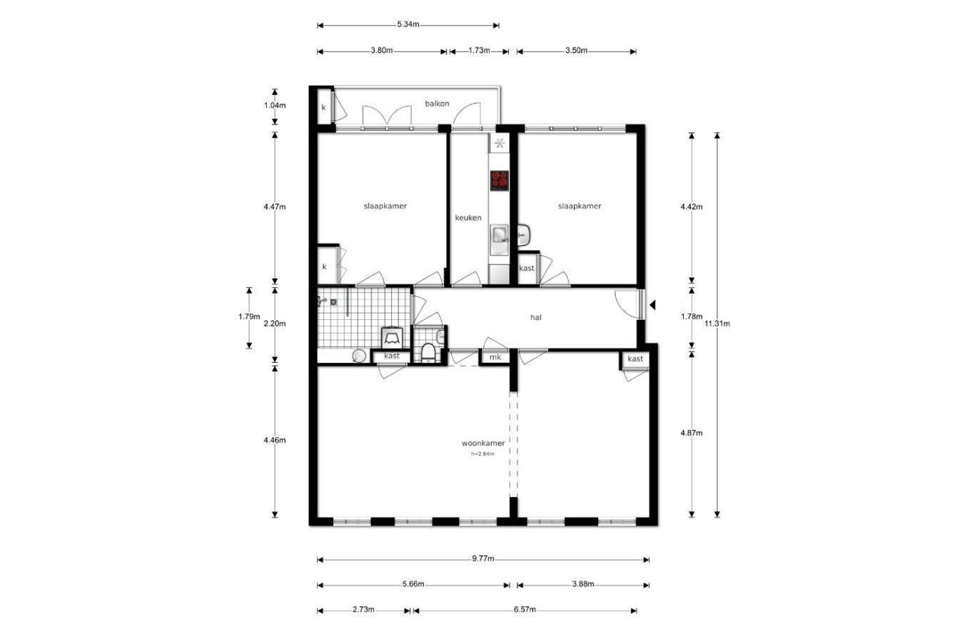 Appartement te huur: Minervaplein, Amsterdam