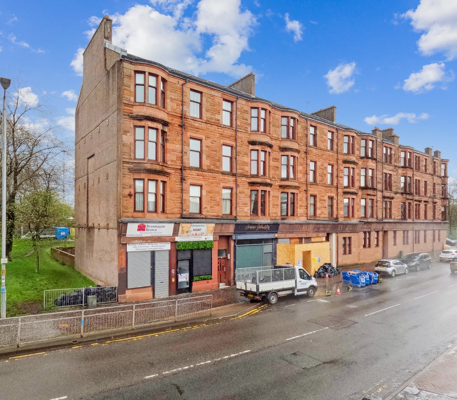 Flat Dumbarton Road in Glasgow