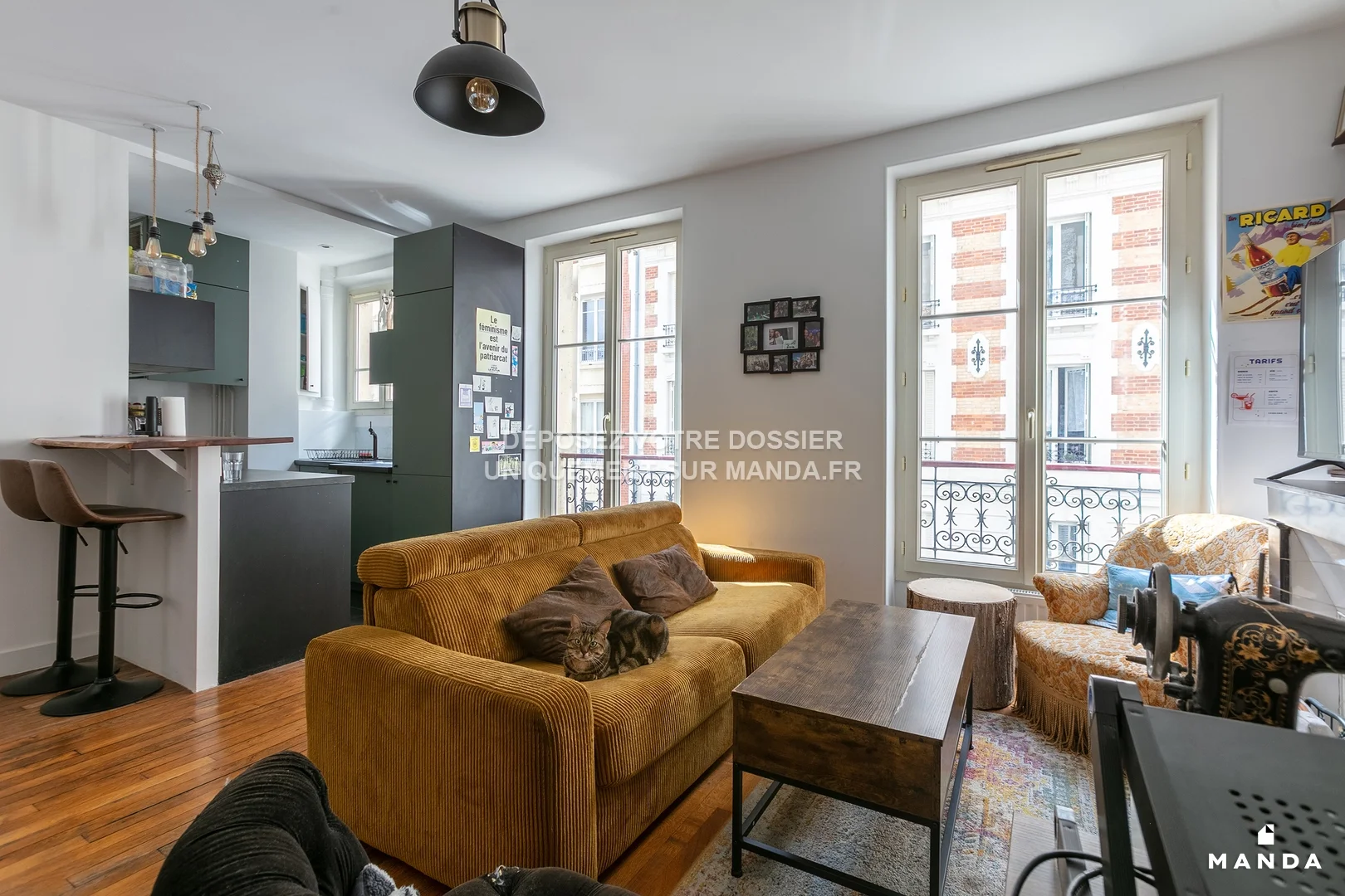 Appartement Rue de la Louisiane à Paris