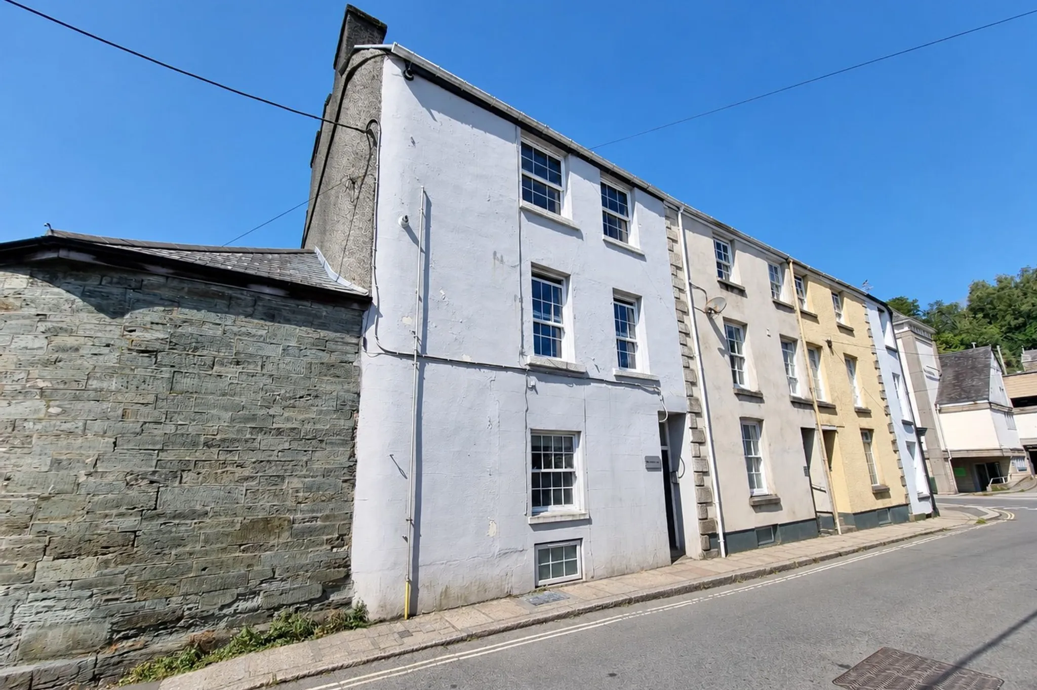 Flat Brook Street in West Devon