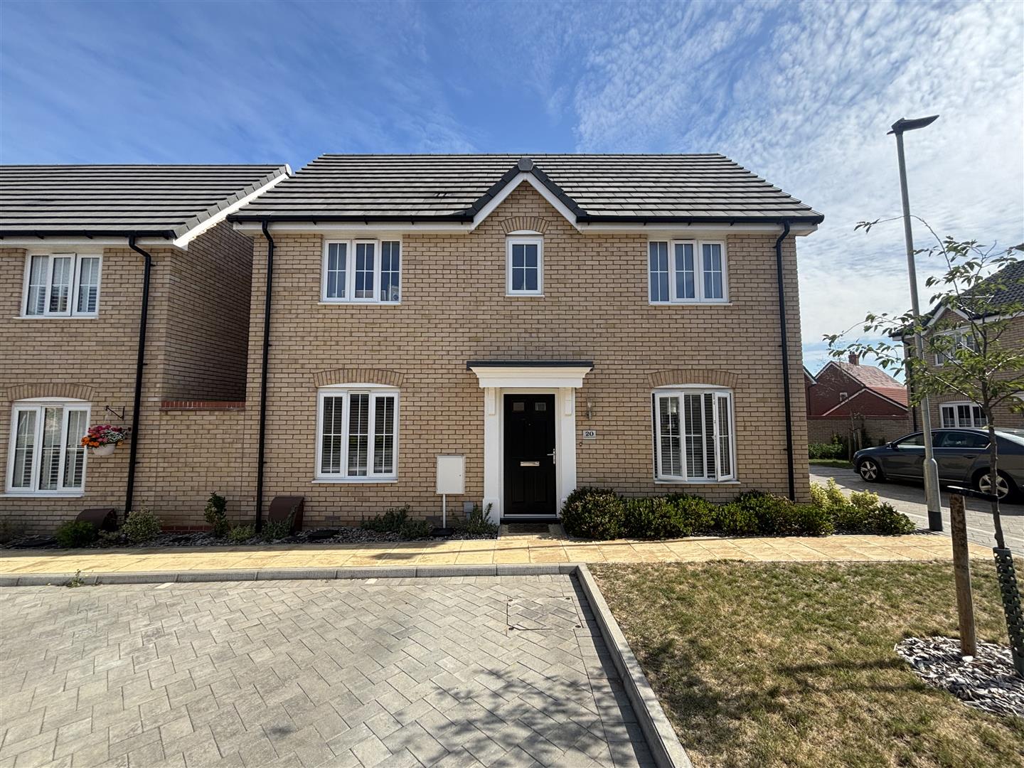 House Rawlingson Crescent in West Suffolk