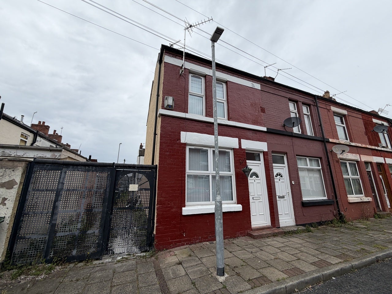 House New Street in Wallasey