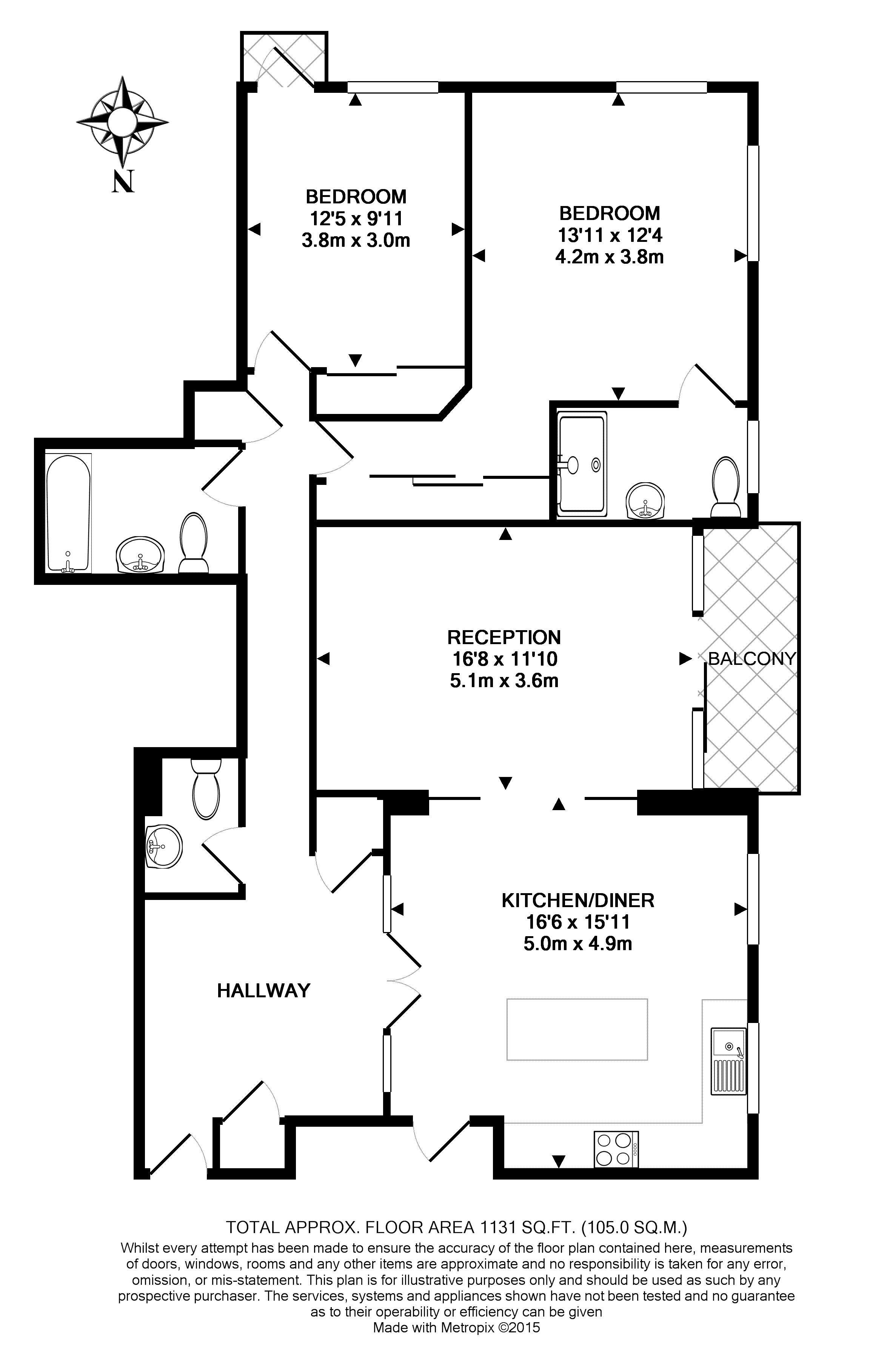 Flat Rutland Gate in City of Westminster
