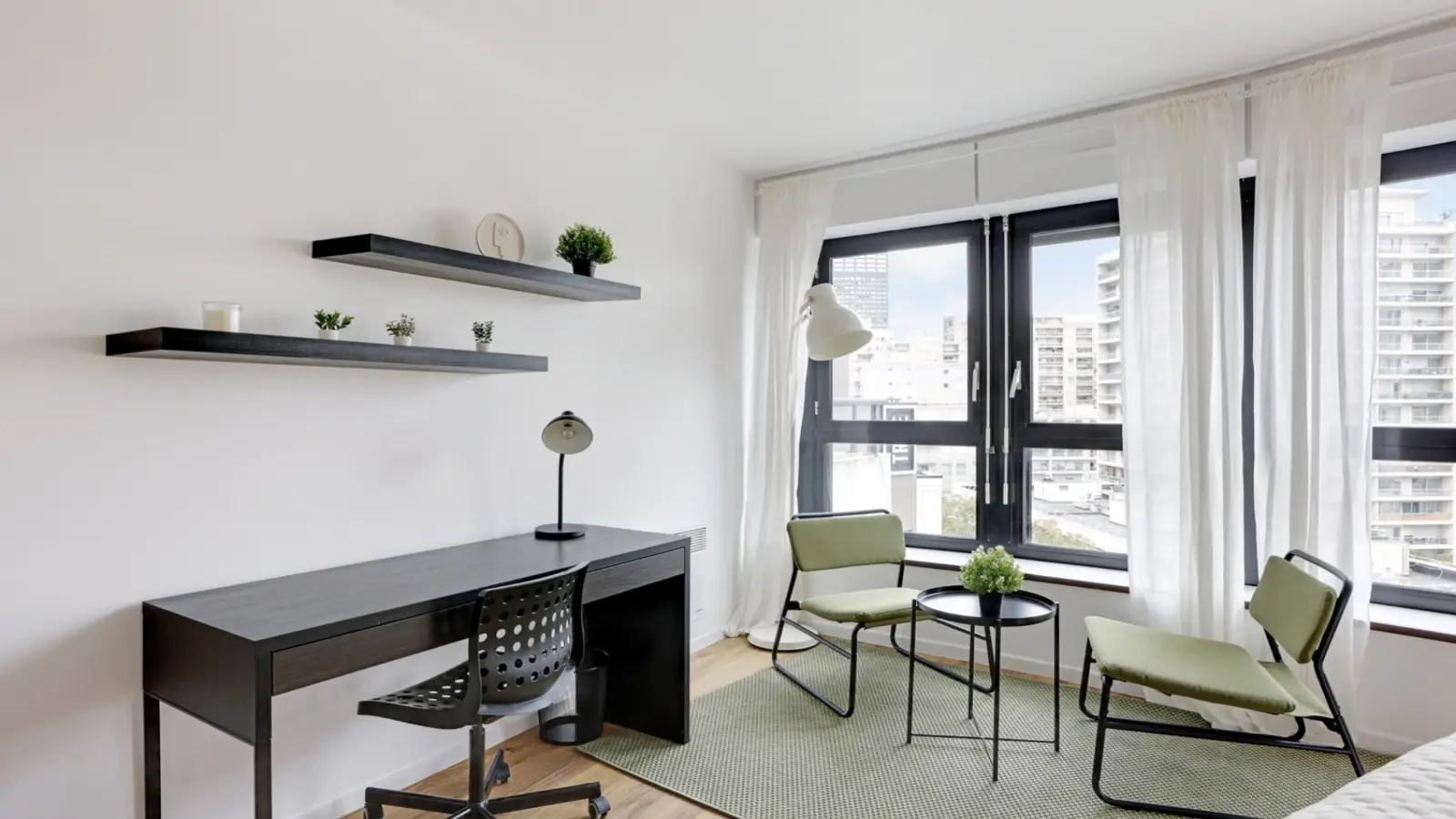 Chambre Rue de l'Abreuvoir à Courbevoie