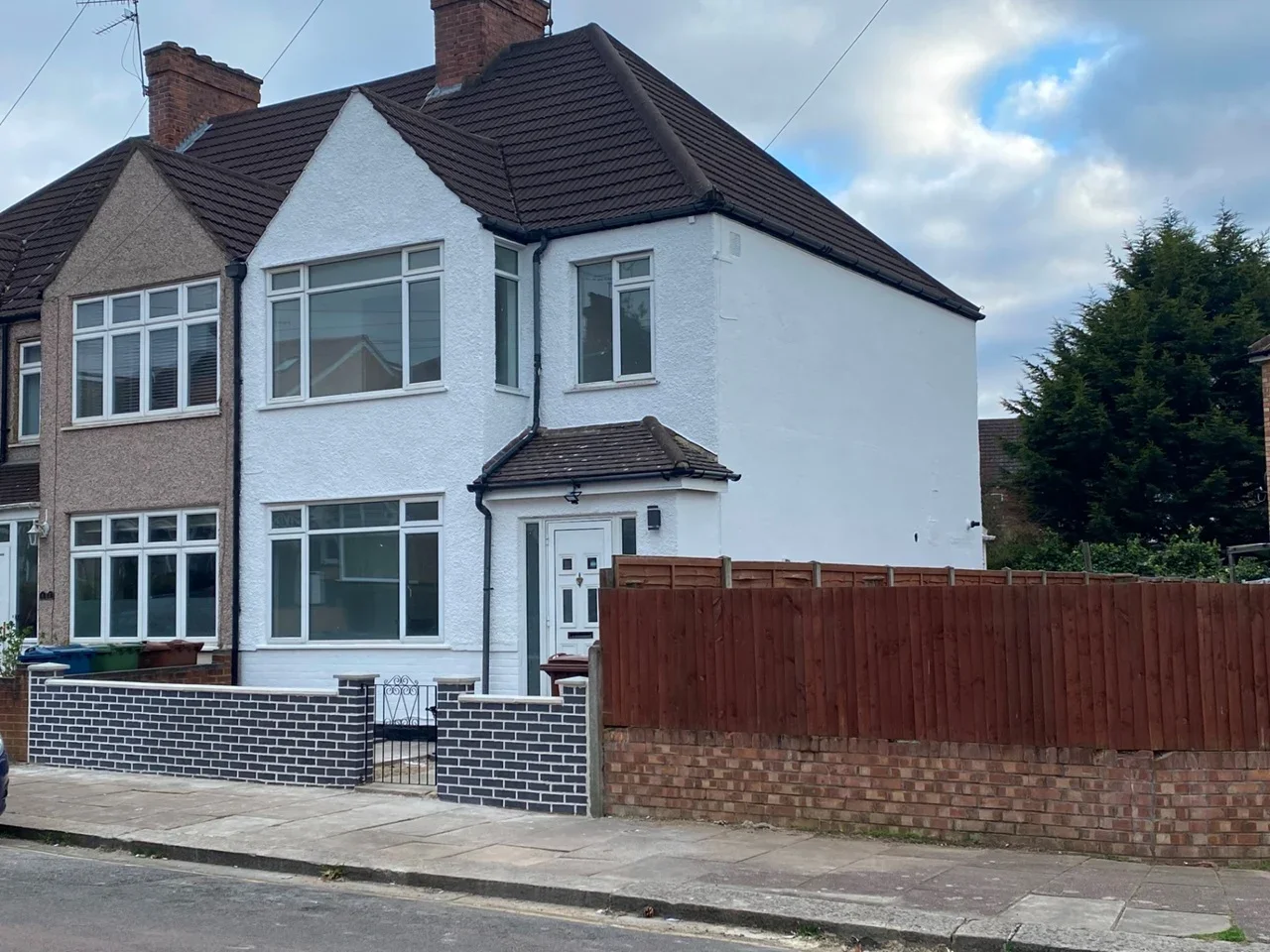 House Bouverie Road in Greater London