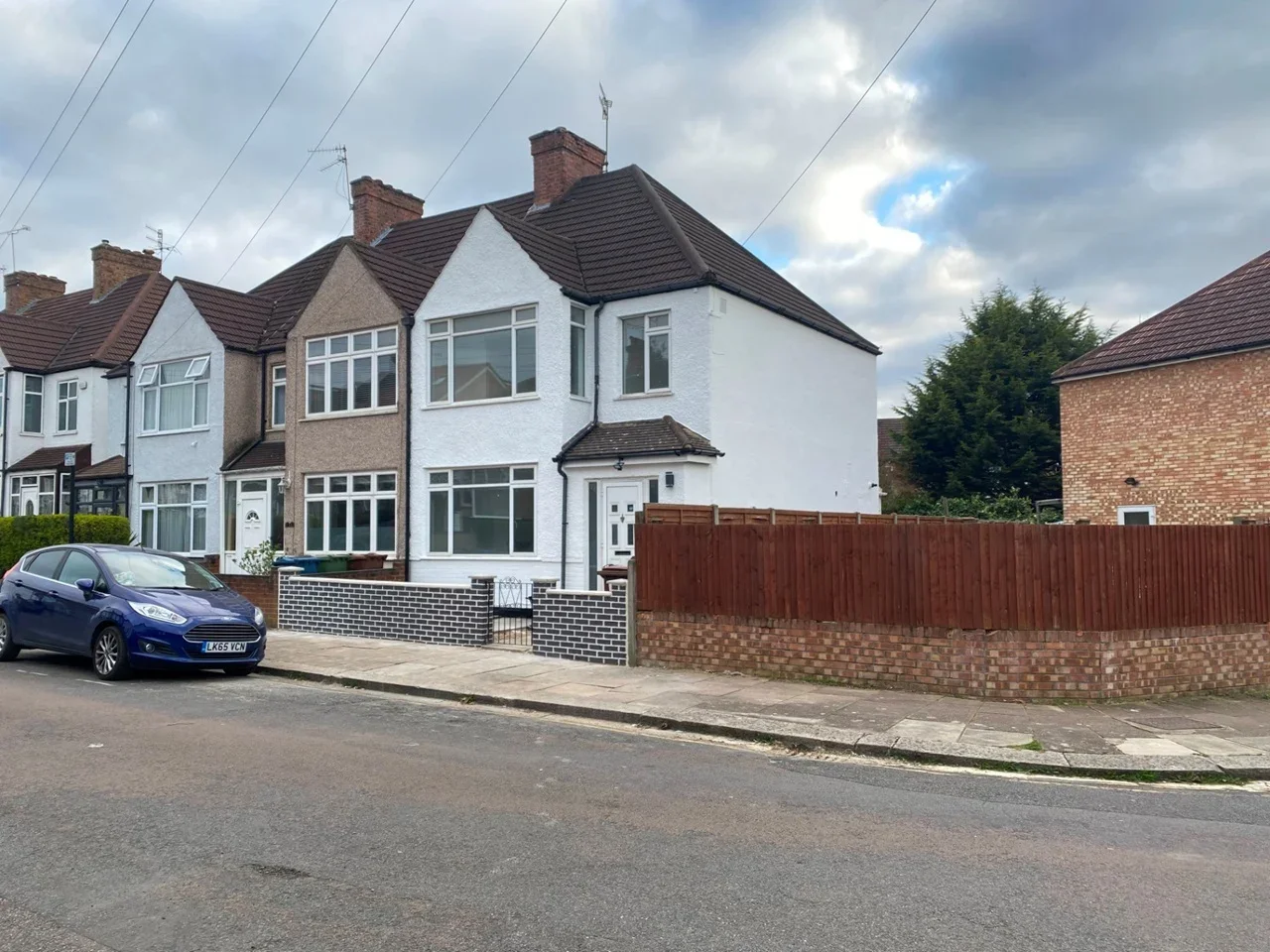 House Bouverie Road in Greater London
