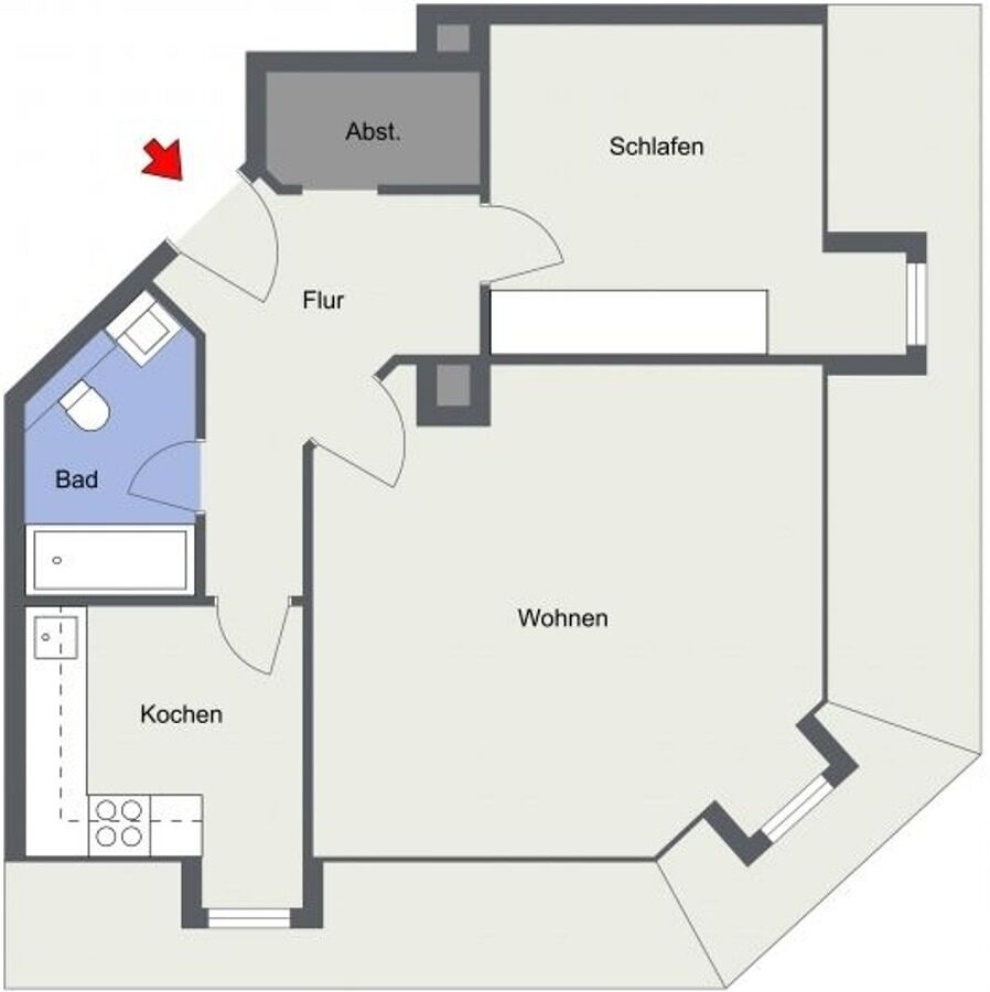 Wohnung Geschwister-Scholl-Straße in Markkleeberg