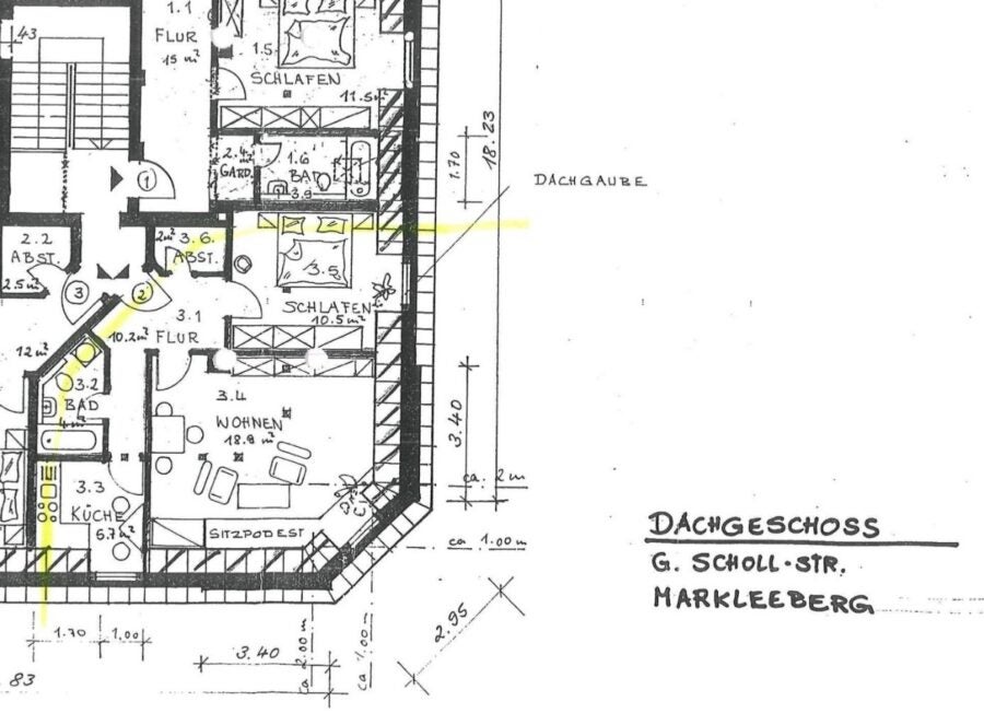 Wohnung Geschwister-Scholl-Straße in Markkleeberg