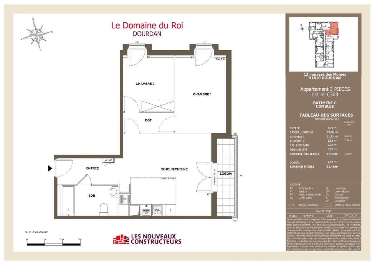 Appartement Impasse des Moines à Dourdan