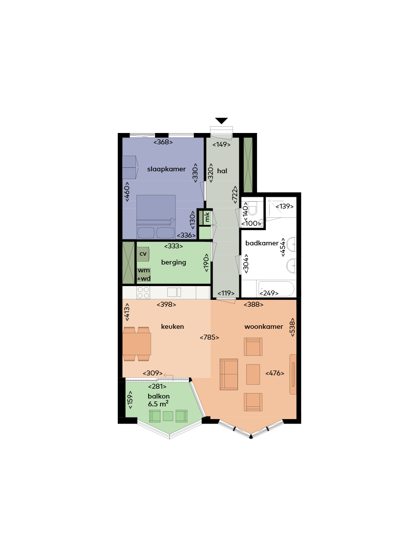 Appartement Parijsboulevard 139 in Utrecht