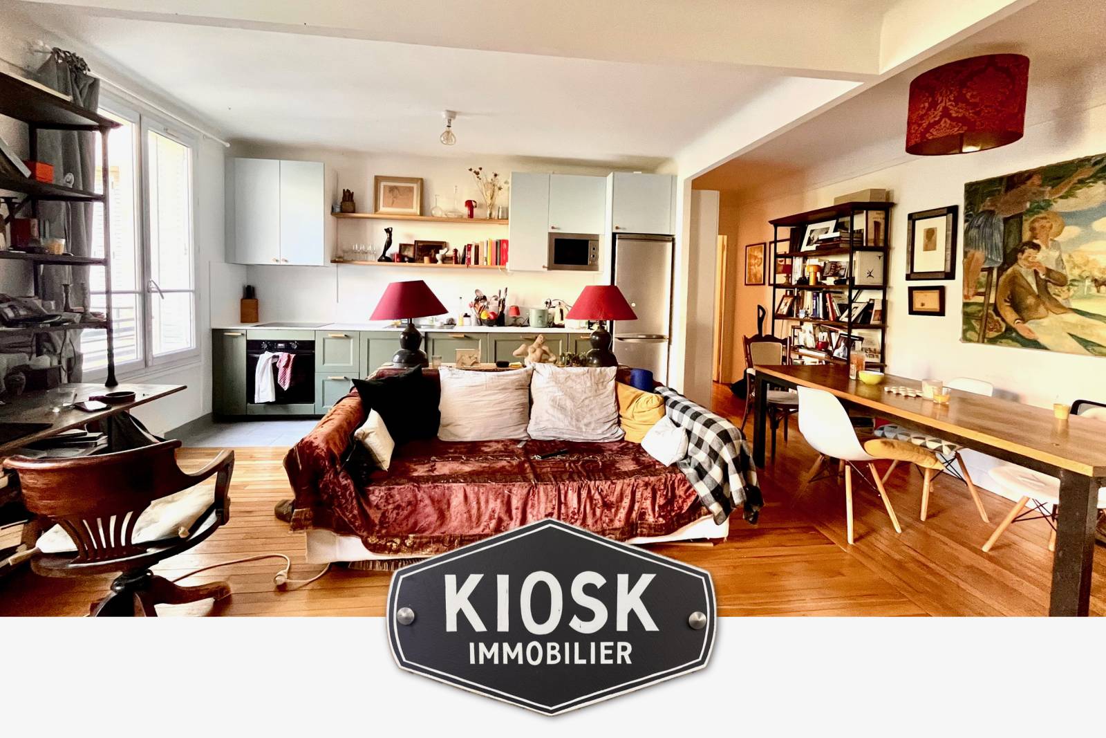 Flat Rue Bobillot in Paris