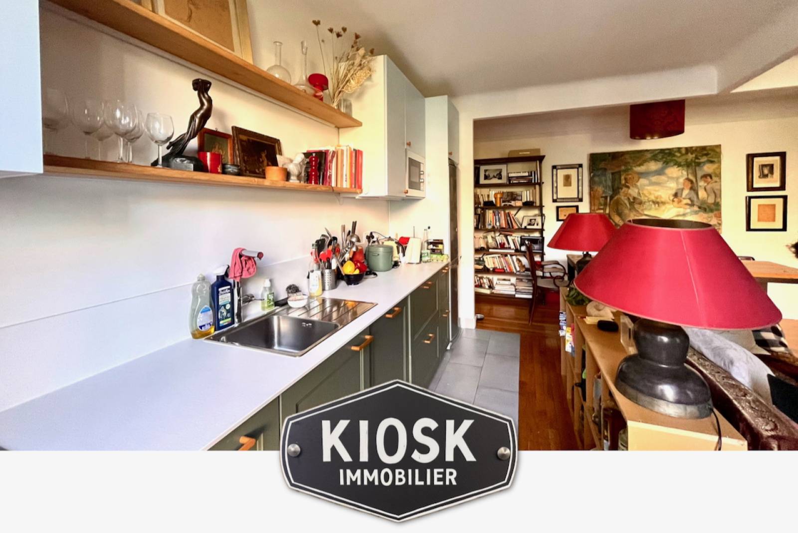 Flat Rue Bobillot in Paris