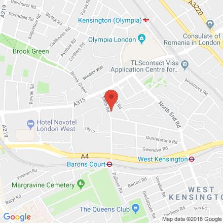 Flat Edith Road in Greater London