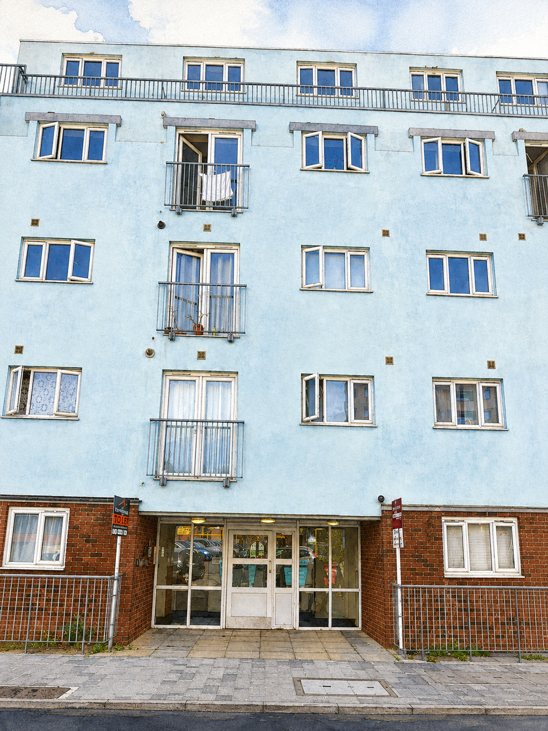 Flat Palmerston Road in Greater London