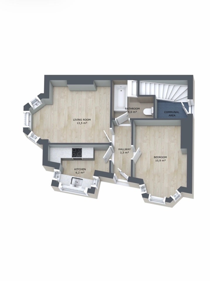 Flat Elmcourt Road in Greater London