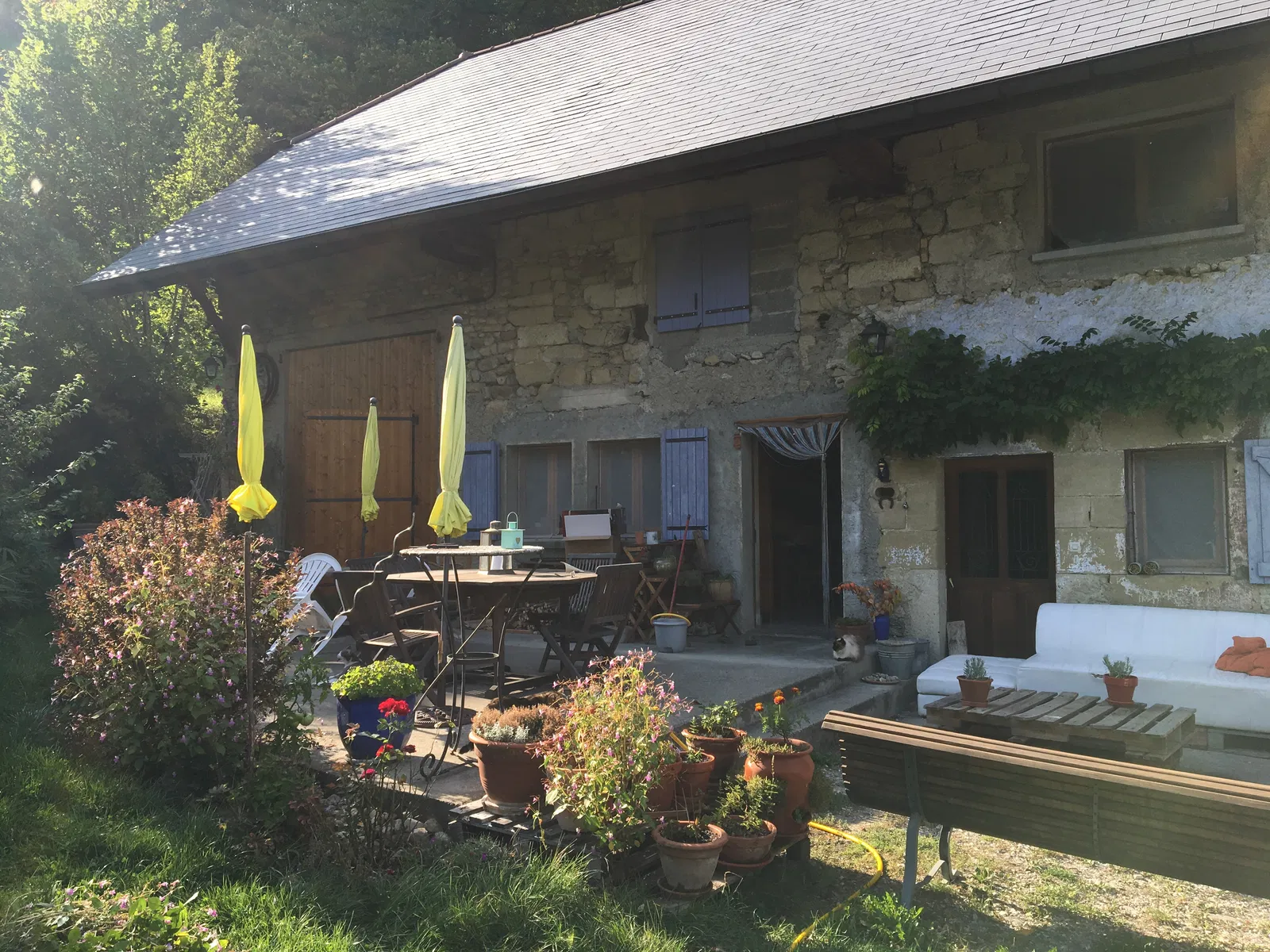 Chambre Montée des Devins à Thusy