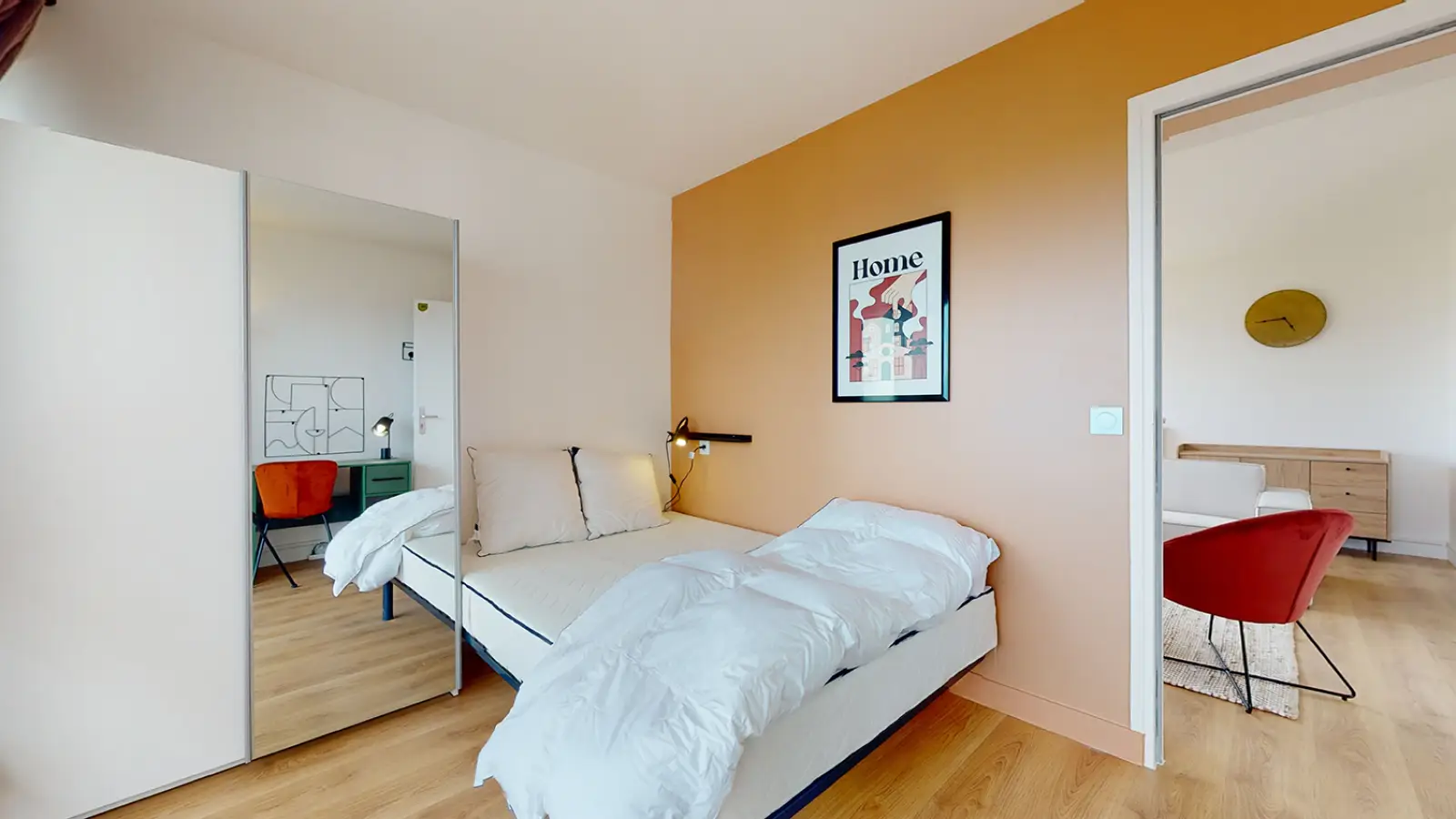 Chambre Rue Maurice Ravel à Gennevilliers