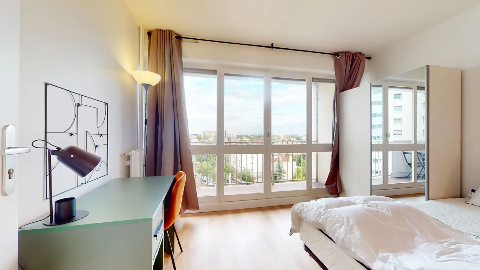 Chambre Rue Maurice Ravel à Gennevilliers