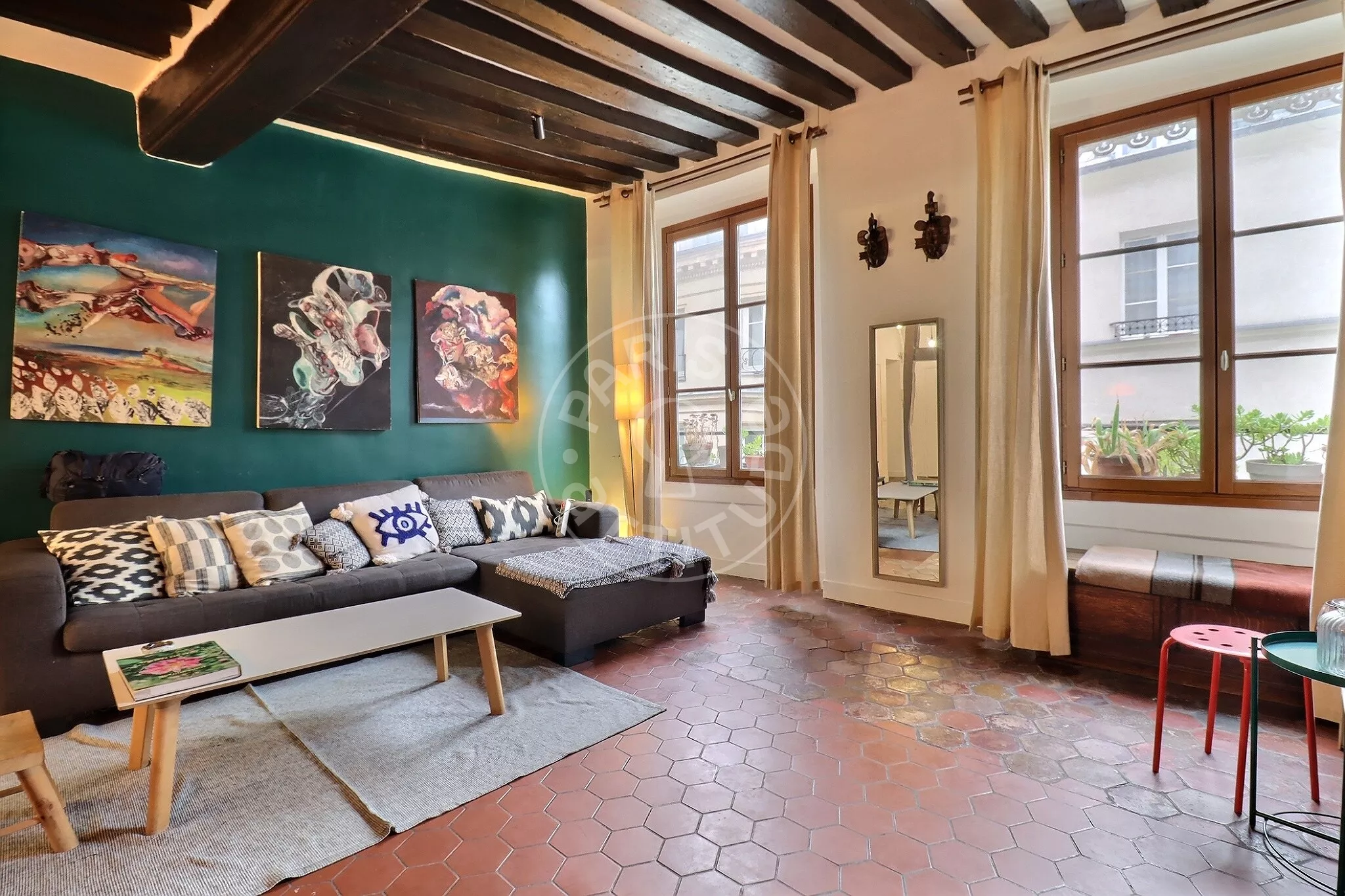 Flat Rue Tiquetonne in Paris