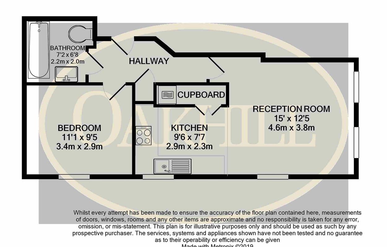 Flat Magdala Road in Greater London
