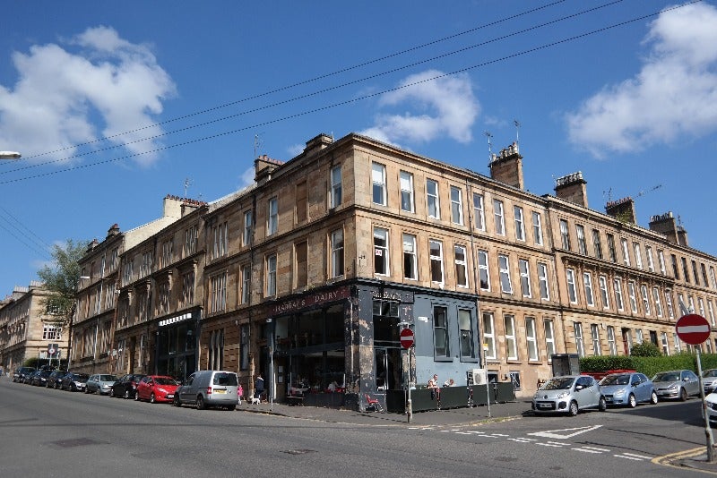 Flat Hyndland Street in Glasgow