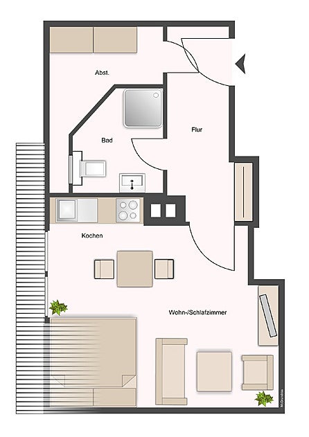 Wohnung Hammer Straße in Münster