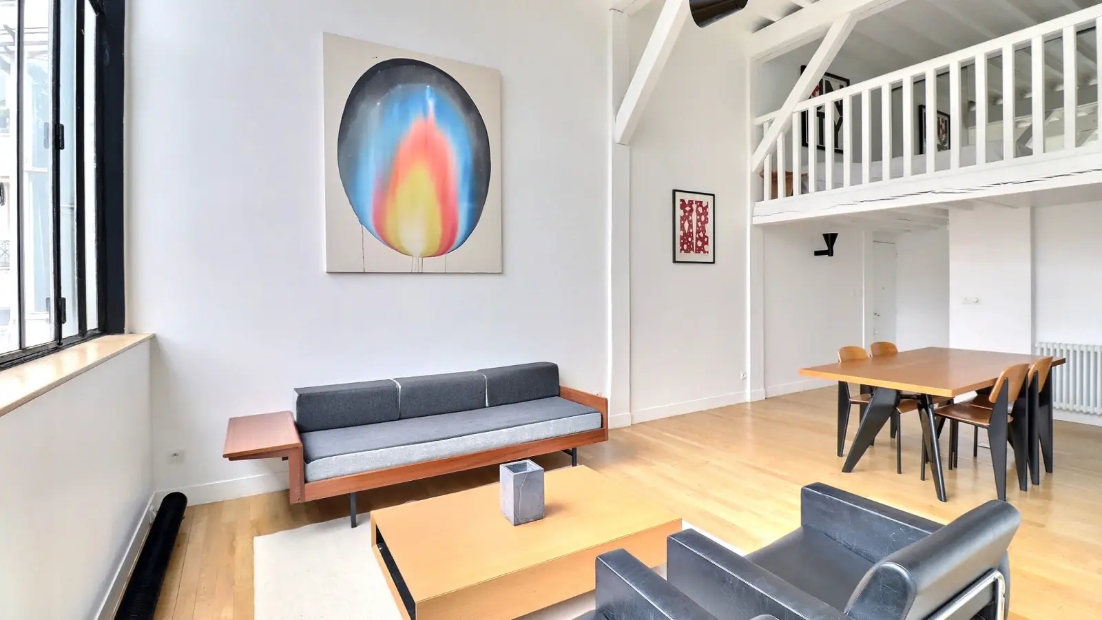 Flat Rue Caulaincourt in Paris