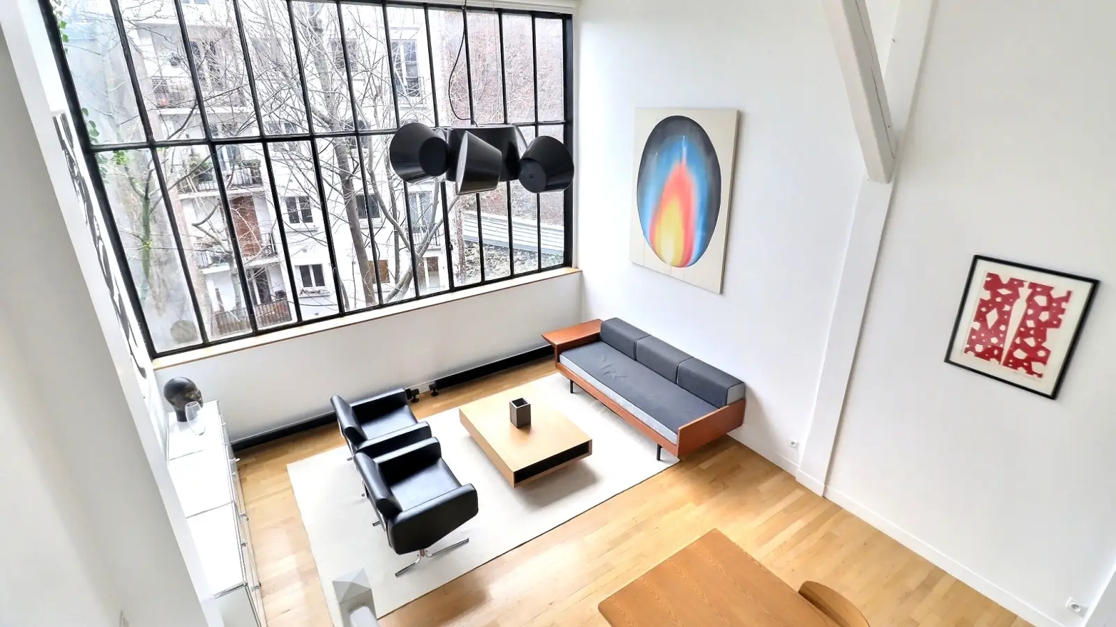 Flat Rue Caulaincourt in Paris