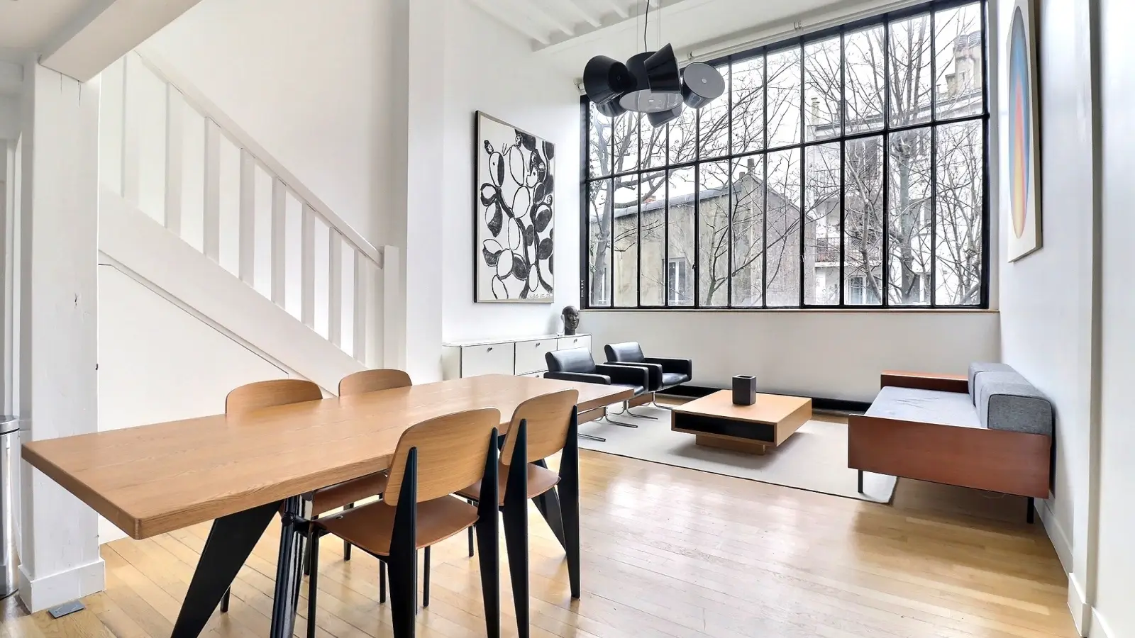Flat Rue Caulaincourt in Paris