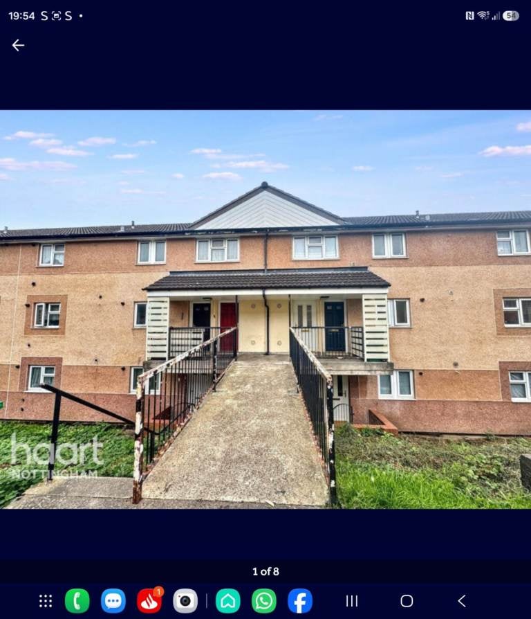 Flat Luther Close in Nottingham