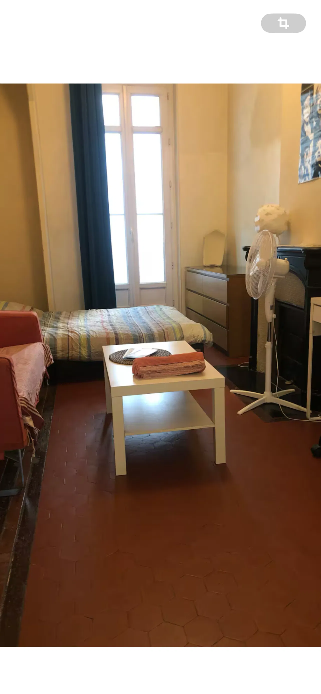 Chambre Boulevard Longchamp à Marseille
