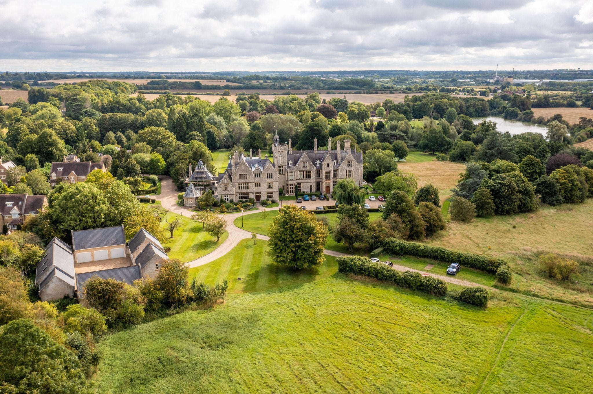 Flat Gilston Park in East Hertfordshire