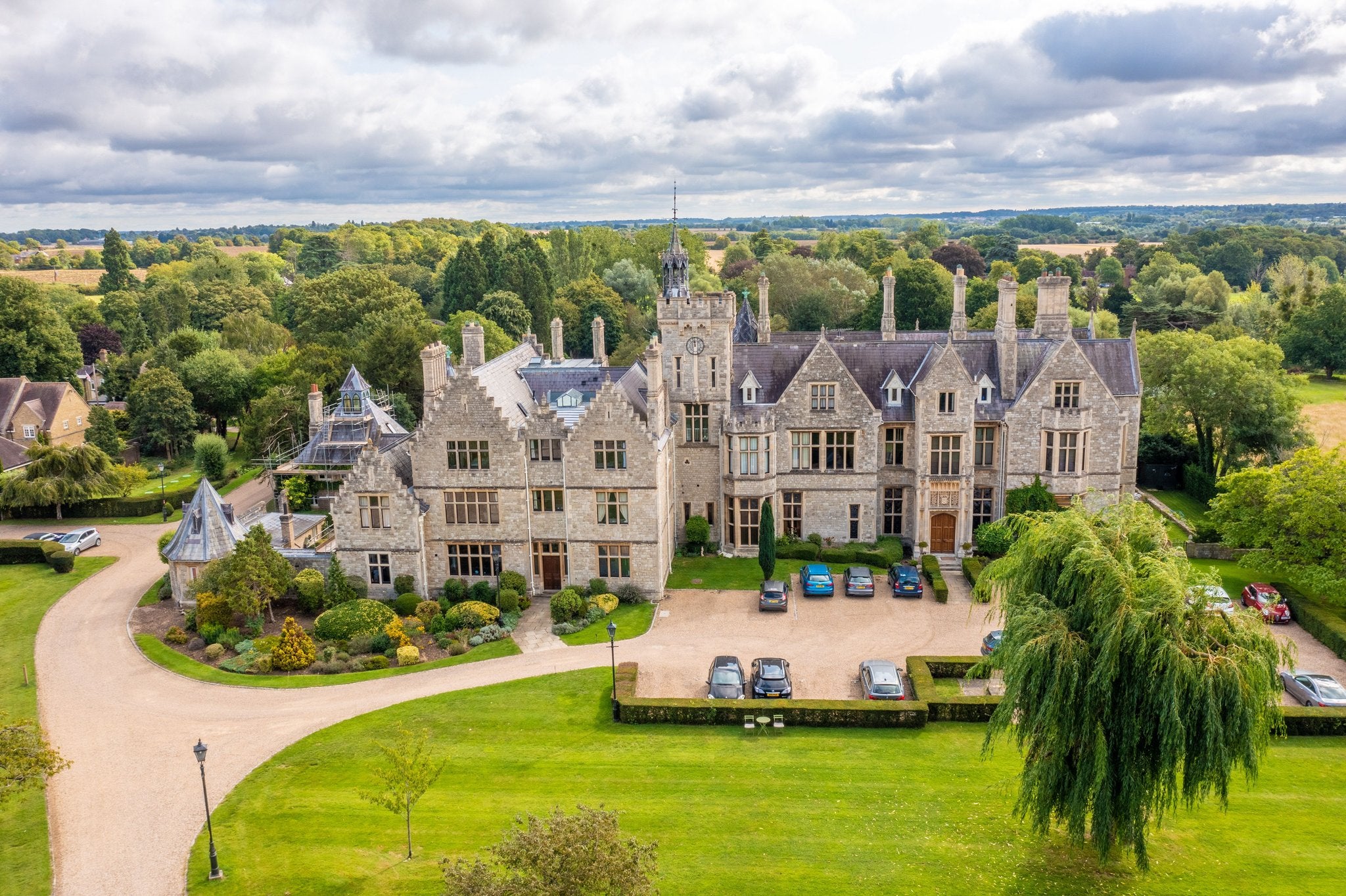 Flat Gilston Park in East Hertfordshire