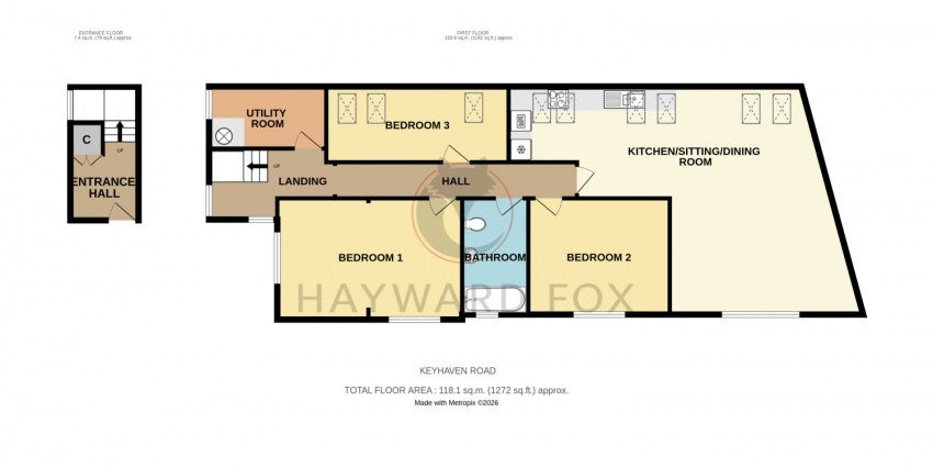 Flat Keyhaven Road in New Forest