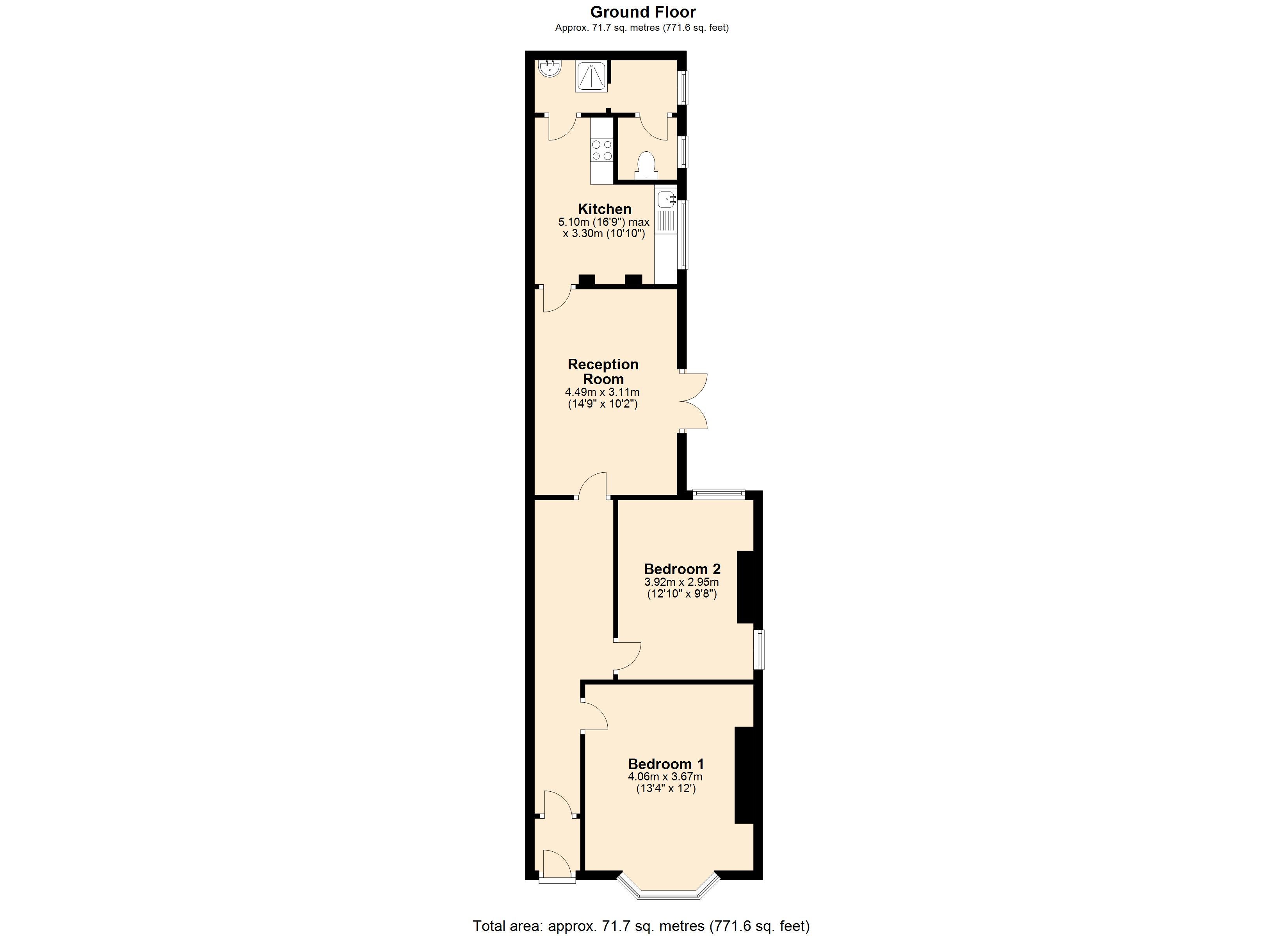 Flat Ryll Grove in East Devon