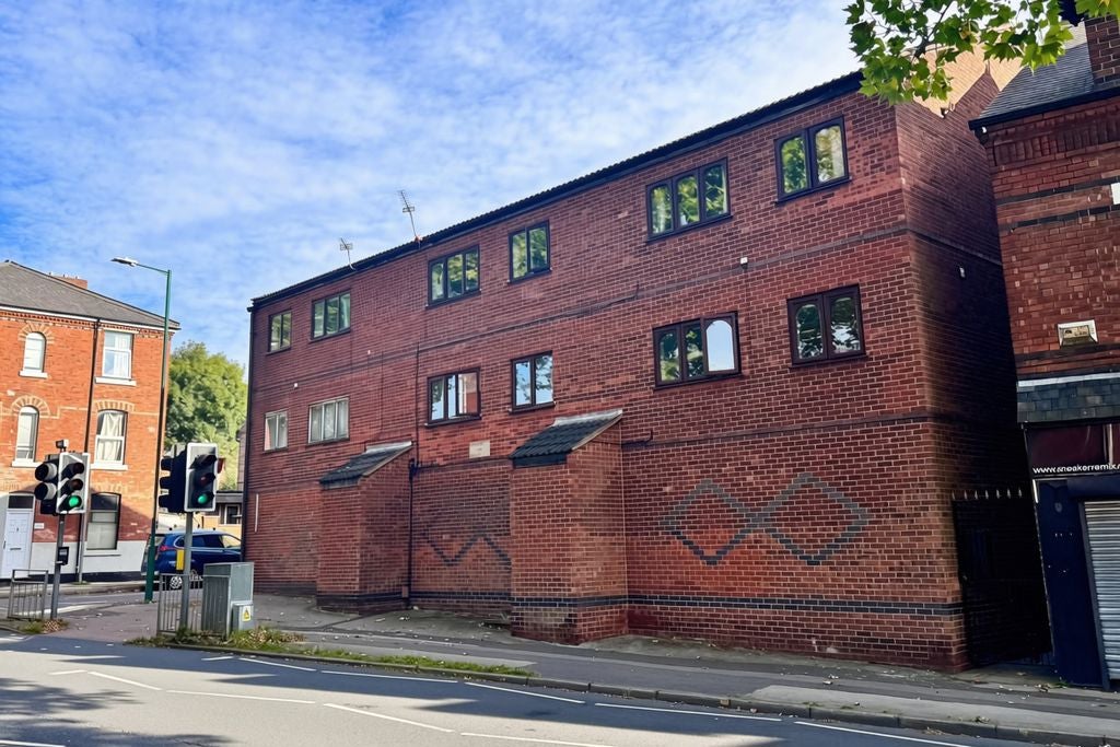 Flat Hucknall Road in Nottingham