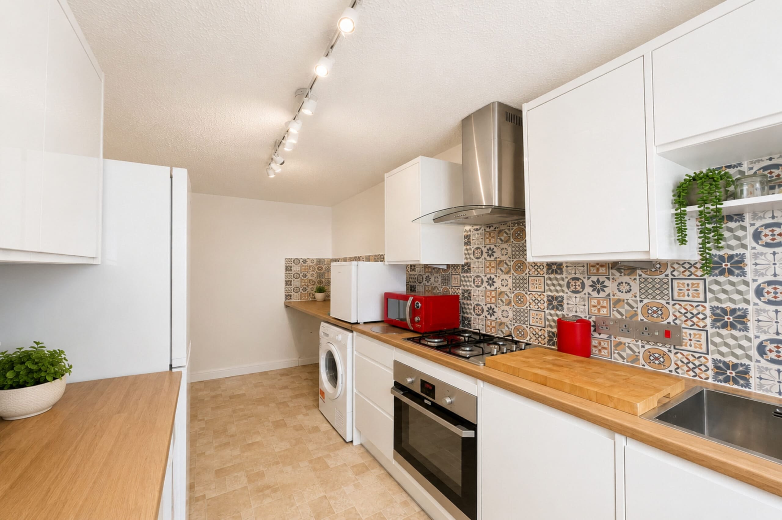Flat Flixton Road in Trafford