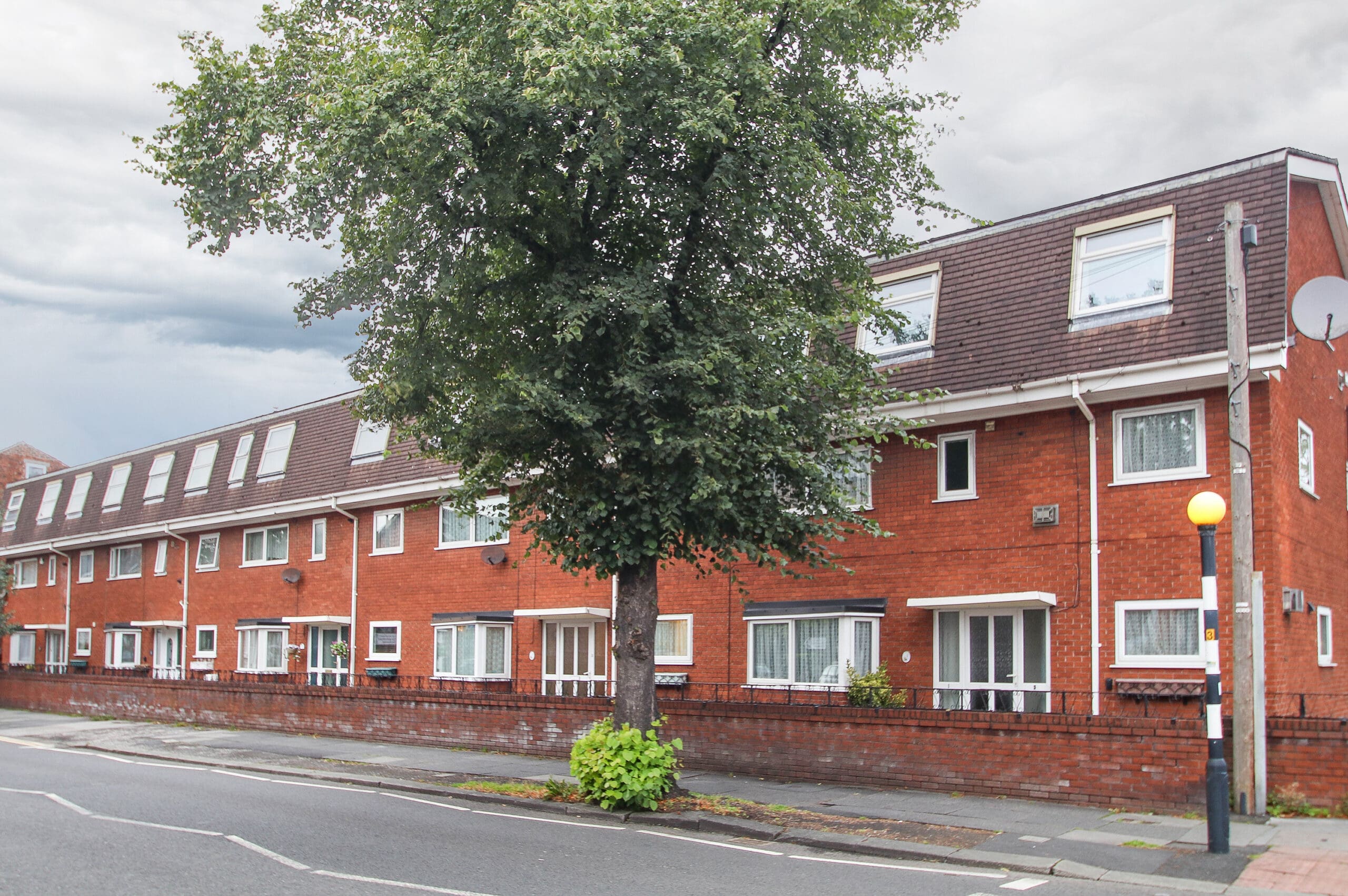 Flat Flixton Road in Trafford