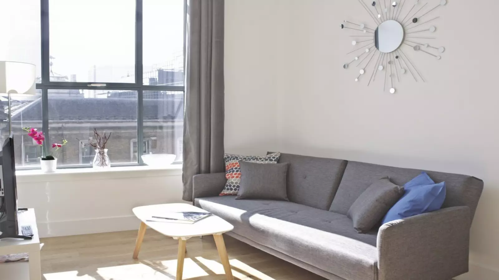 Flat Bishopsgate in City of London