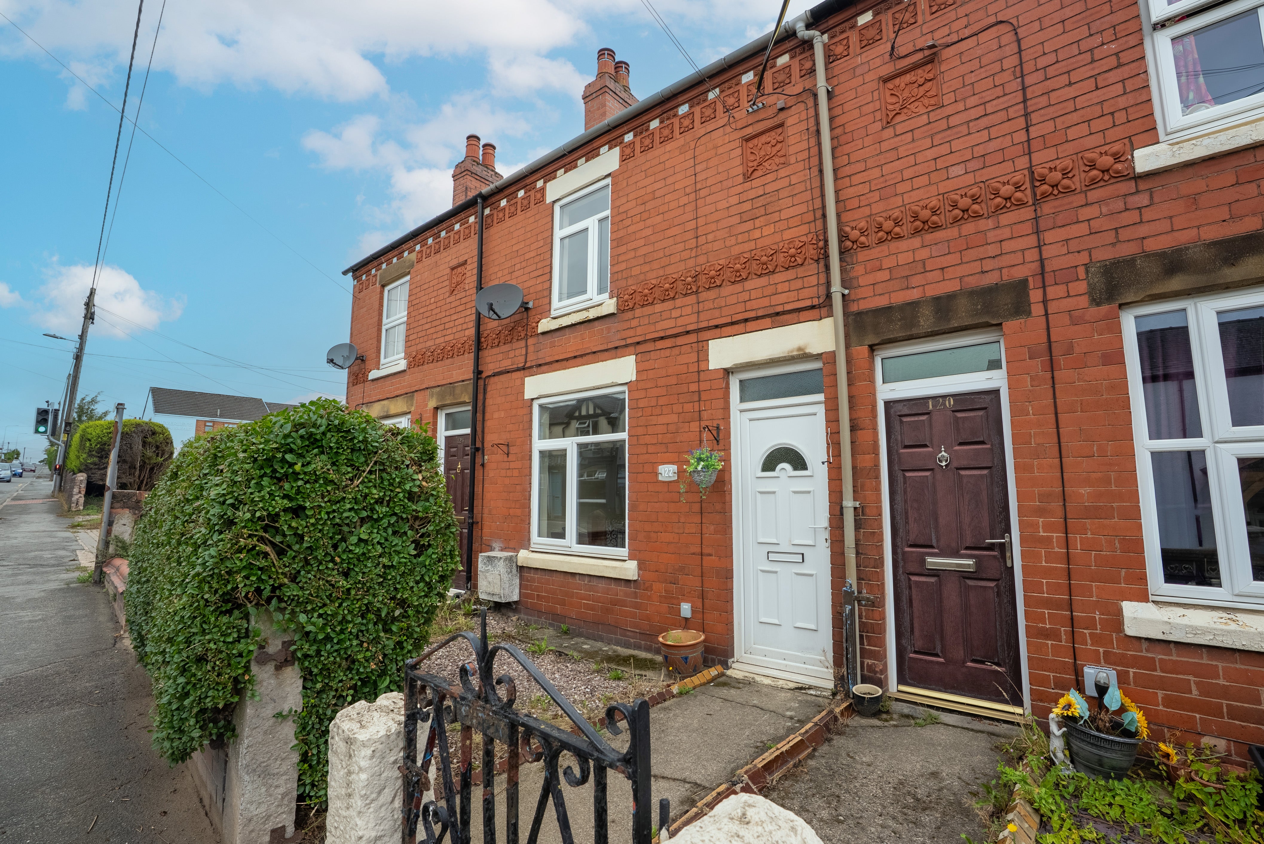 House Mold Road in Buckley