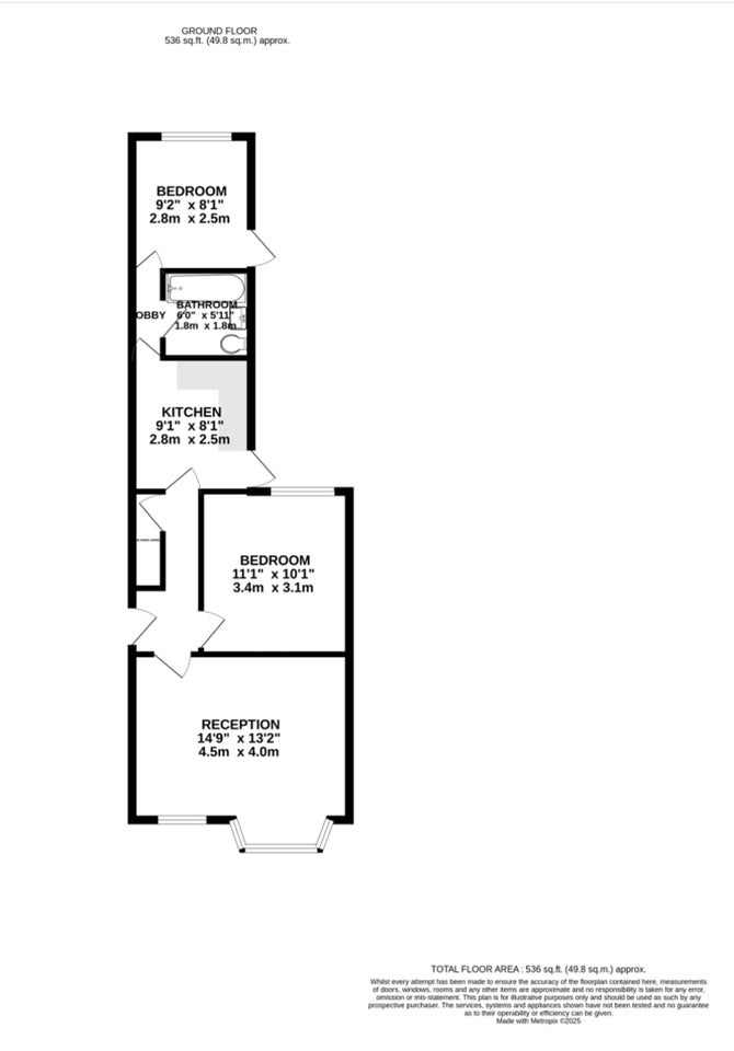 Flat Plum Lane in Greater London