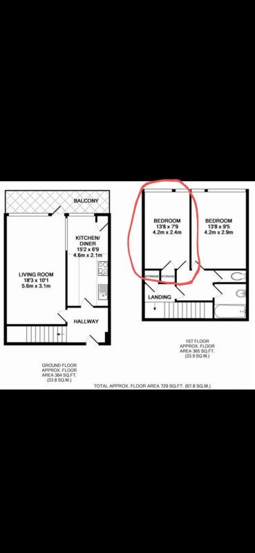 Flat Walworth Road in Greater London