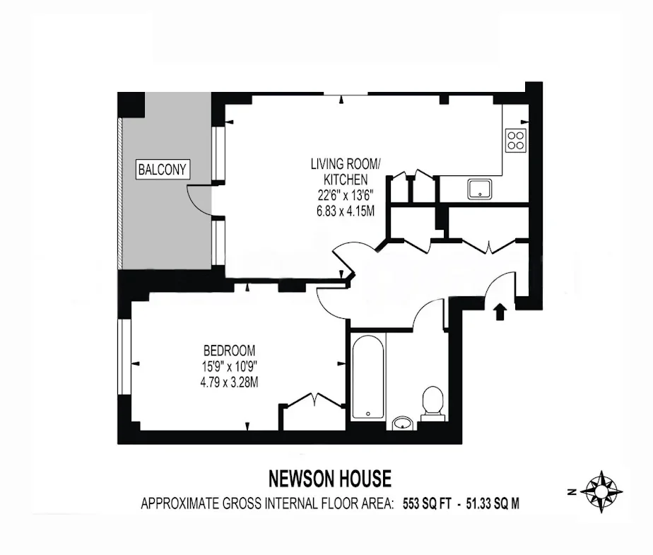 Flat Loughborough Park in Greater London