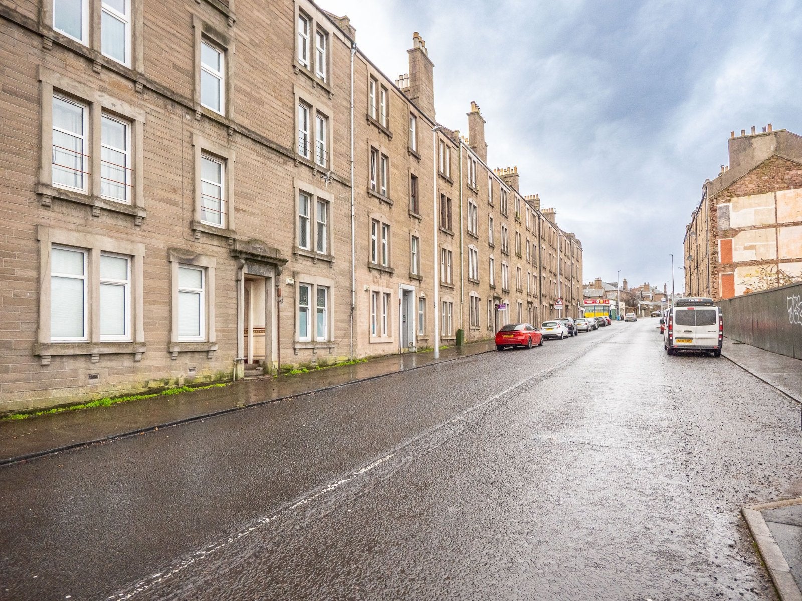 Flat Blackness Road in Dundee